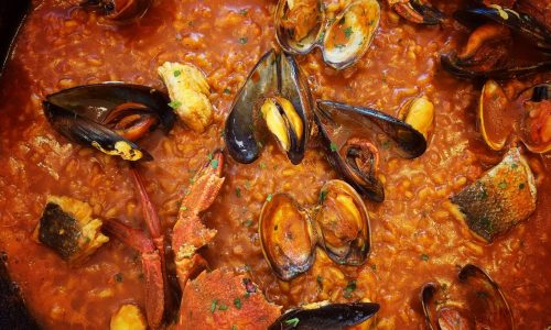 Epicurisme autour de l’arroz aux fruits de mer